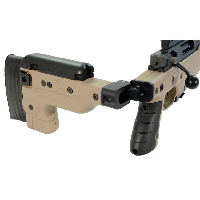 Accuracy International AT Rifle - Folding Pale Brown Stock - 308 Win 24 inch non threaded bbl - small firing pin - R11024-CR|AT-308RFOPBQ24PL0M