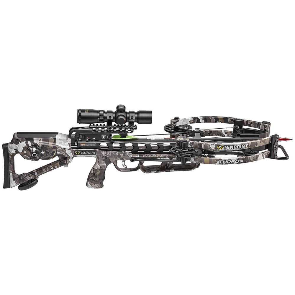 TenPoint Turbo S1 REFURBISHED Crossbow w/ACUslide, RangeMaster Pro Scope, & 3 PE 400 Arrows RF-CB22020-7519