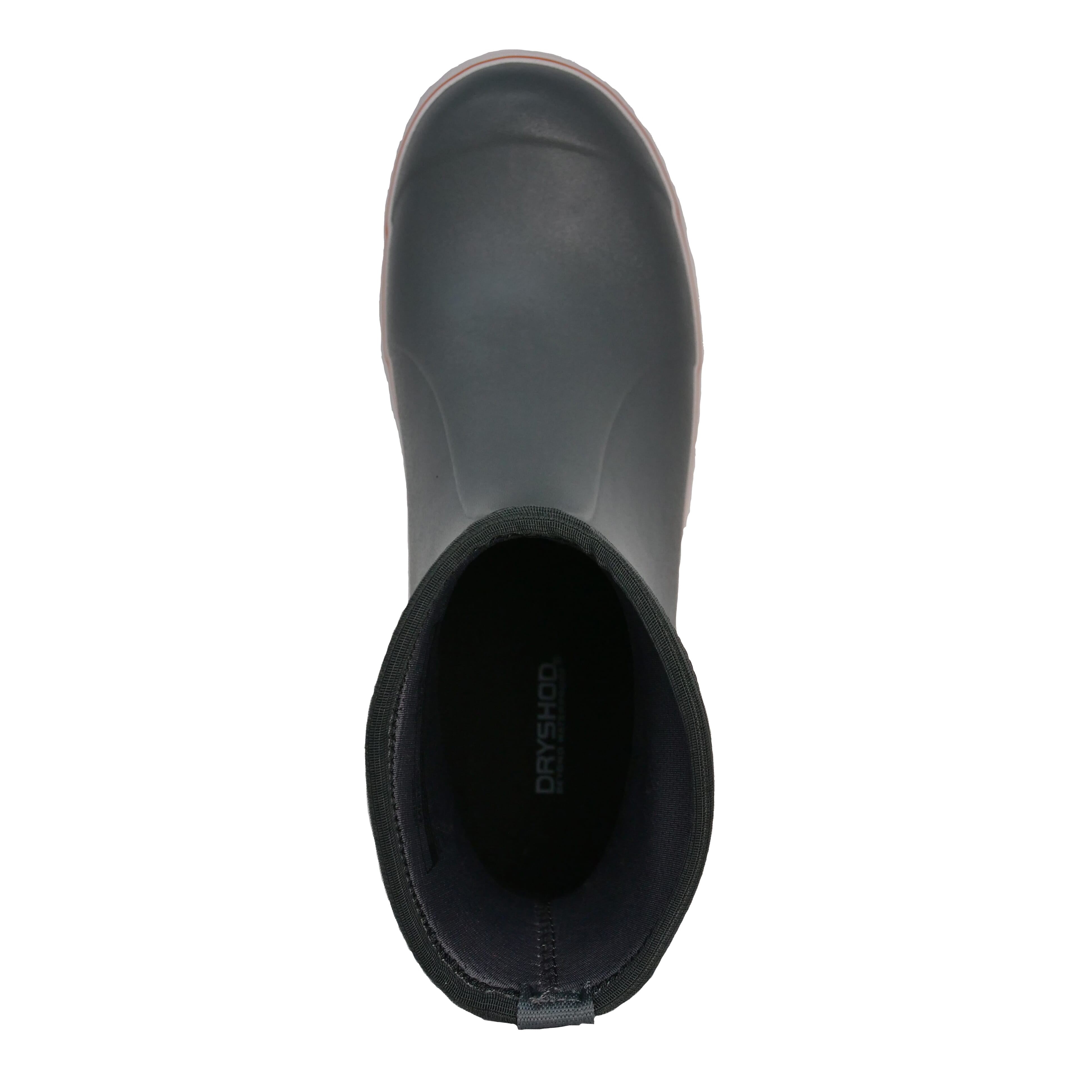 Dryshod Slipnot Deck Boot Grey/Orange Size 13 Boots SLN-MA-GY-M13