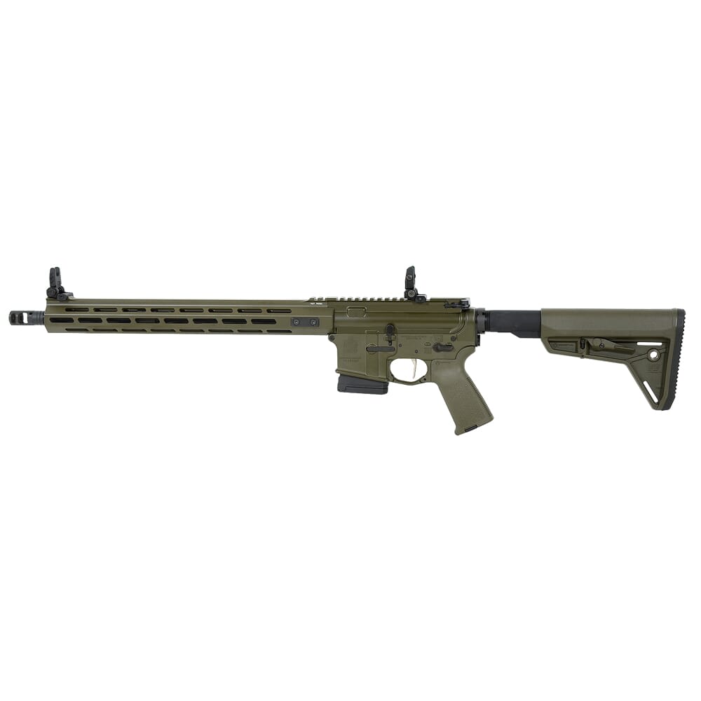 Springfield Armory 5.56 OD Green SAINT VICTOR w/ Chrome Moly 16" Barrel w/ FF 15" Handguard, Mid Length Gas System, 10Rd Rifle STV916556GLC