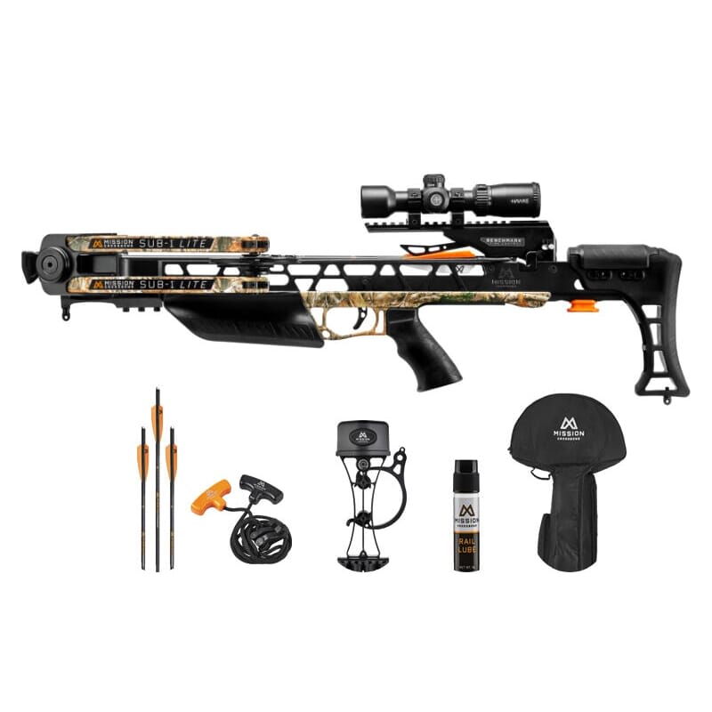 Mission Sub-1 Lite Realtree Edge Crossbow w/Pro Kit XK037