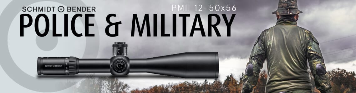 PM II 12-50x56 Riflescopes