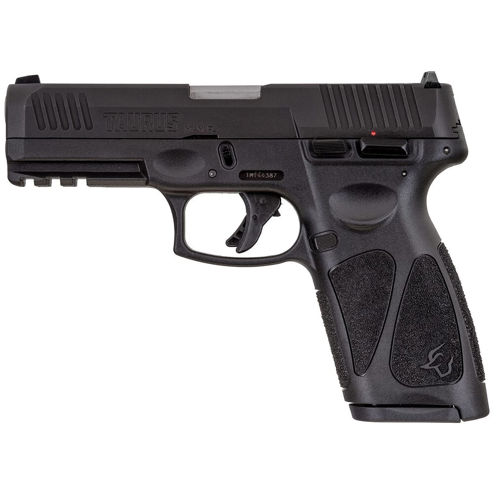 Taurus G3 9mm Bk/Bk 4" MA Compliant Pistol w/(2)10rd Mags 1-G3B941-MA