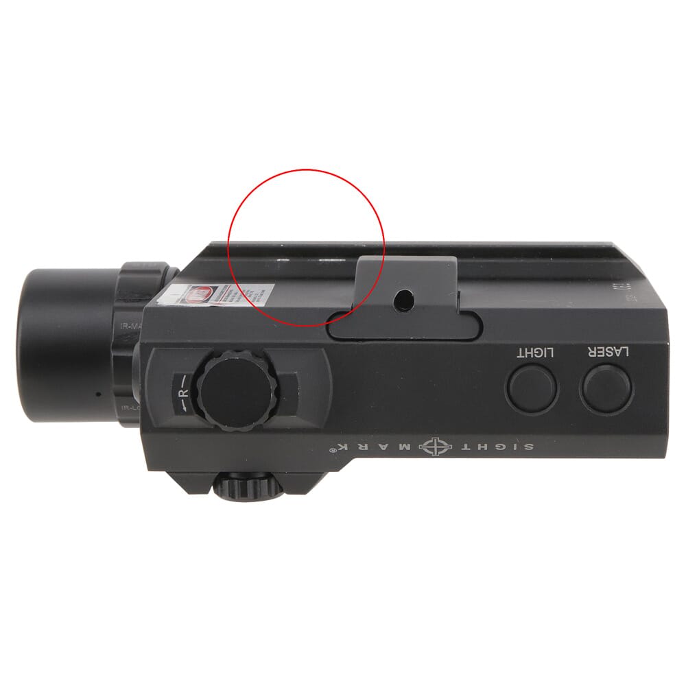 Sightmark USED LoPro Combo Flashlight (Visible and IR) and Green Laser Sight SM25013 - Shows Signs of Being Mounted UA2425