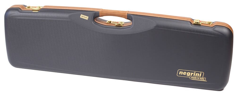 Negrini One Shotgun 33.7" Sporter Case Blue/Blue/Leather 1654LX/5166