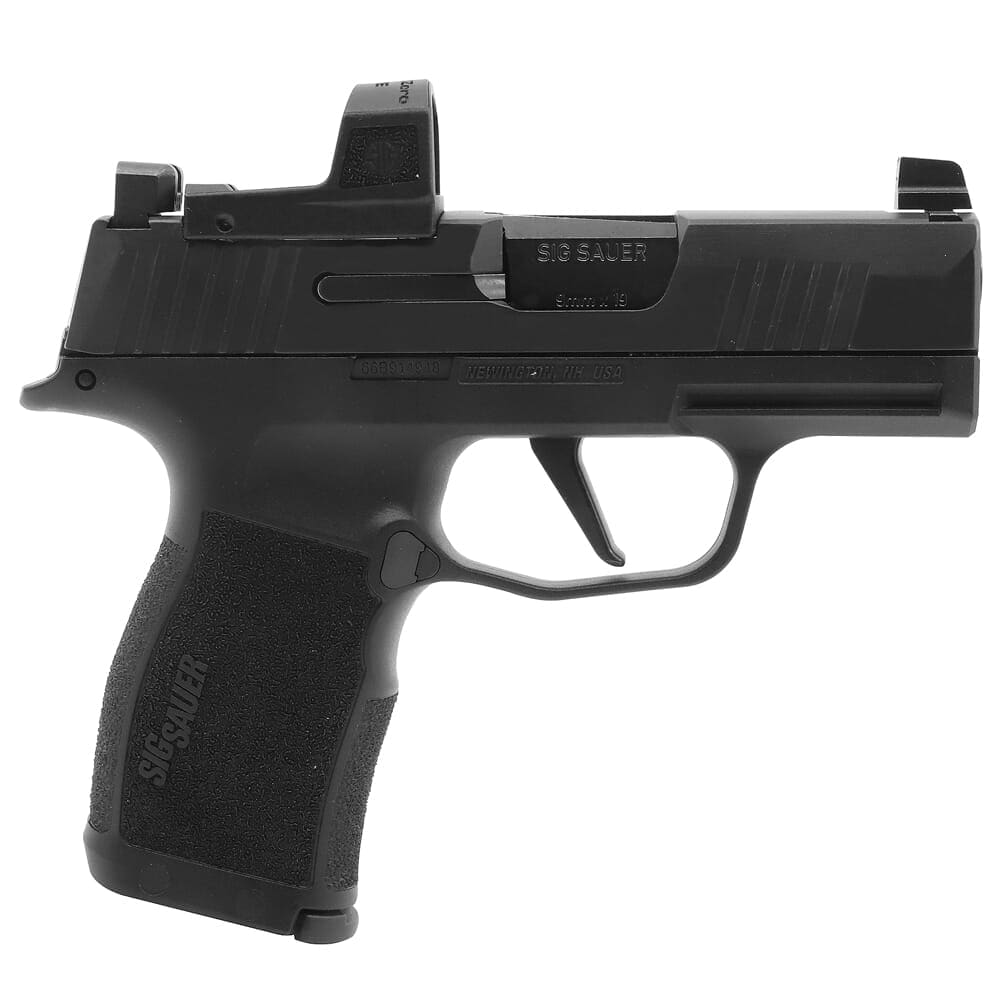 Sig Sauer P365X 9mm 3.1" Bbl Micro Compact Pistol w/(2) 12rd Mags, XRAY3, Mod Poly Grip & ROMEOZero Elite 365X-9-BXR3-RXZE