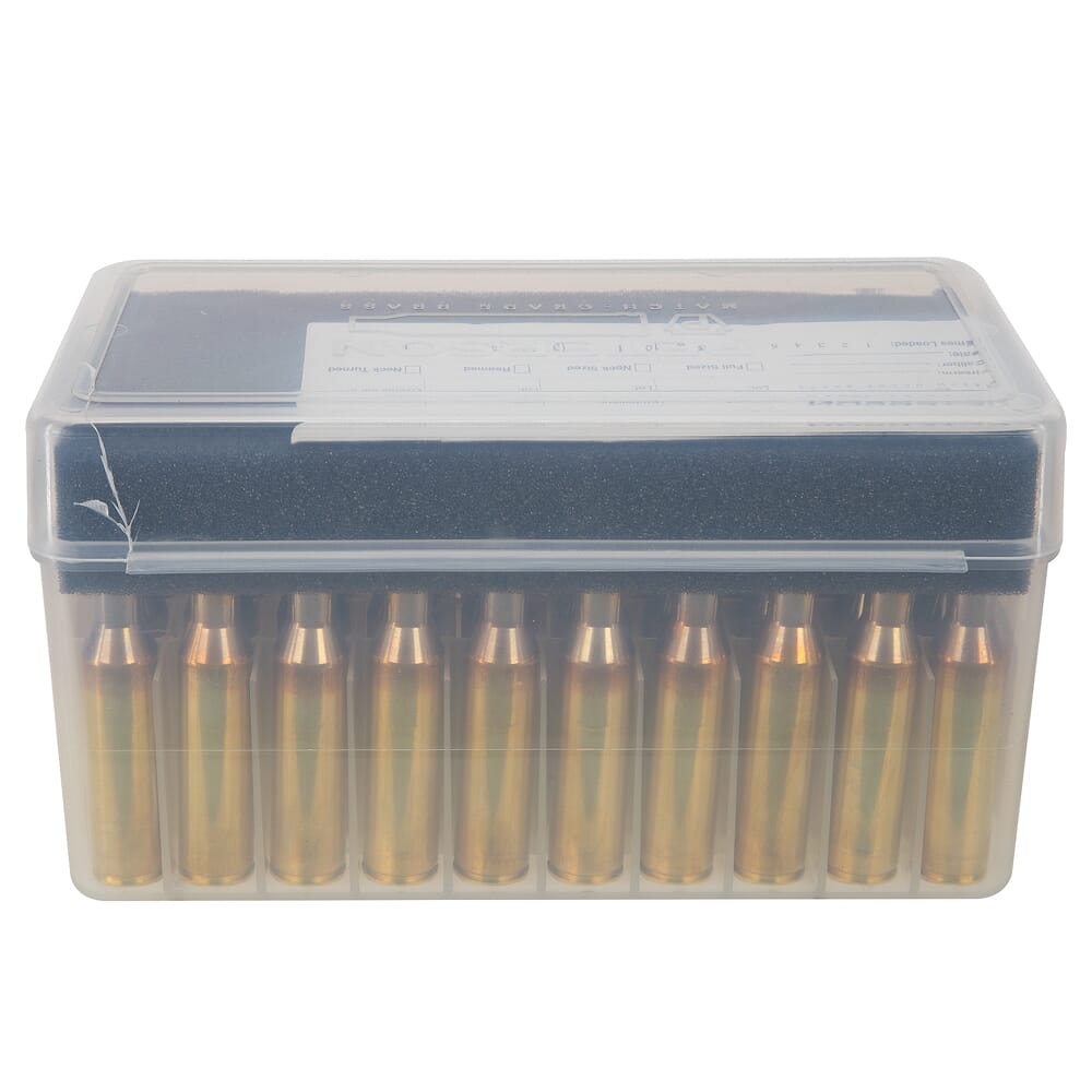 Peterson .338 Norma Mag Box of 50 PCC338NM50 used as new 2 necks dented / plastic case cracked