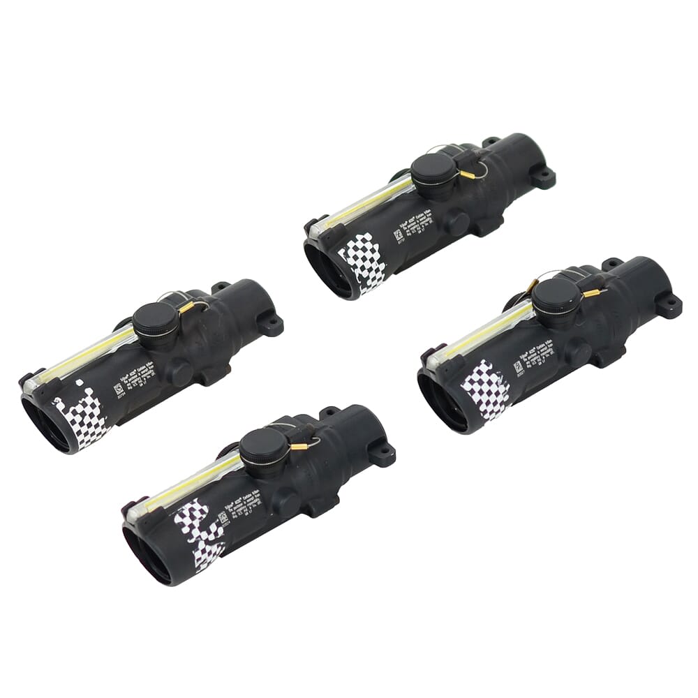 Trijicon 3x24 Low Compact ACOG Dual Illum Amber Crosshair Ballistic Reticle TA50-C-400230 US Government BuyBack NO MOUNT