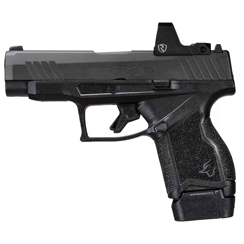 Taurus GX4 XL 9mm 3.7'' Bbl BK/BK TORO RITON SIGHT Pistol w/(1) 11rd Mag & (1) 13rd Mag