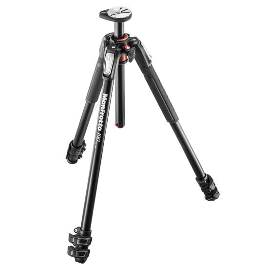 Manfrotto 190 Aluminum 3-Section Tripod