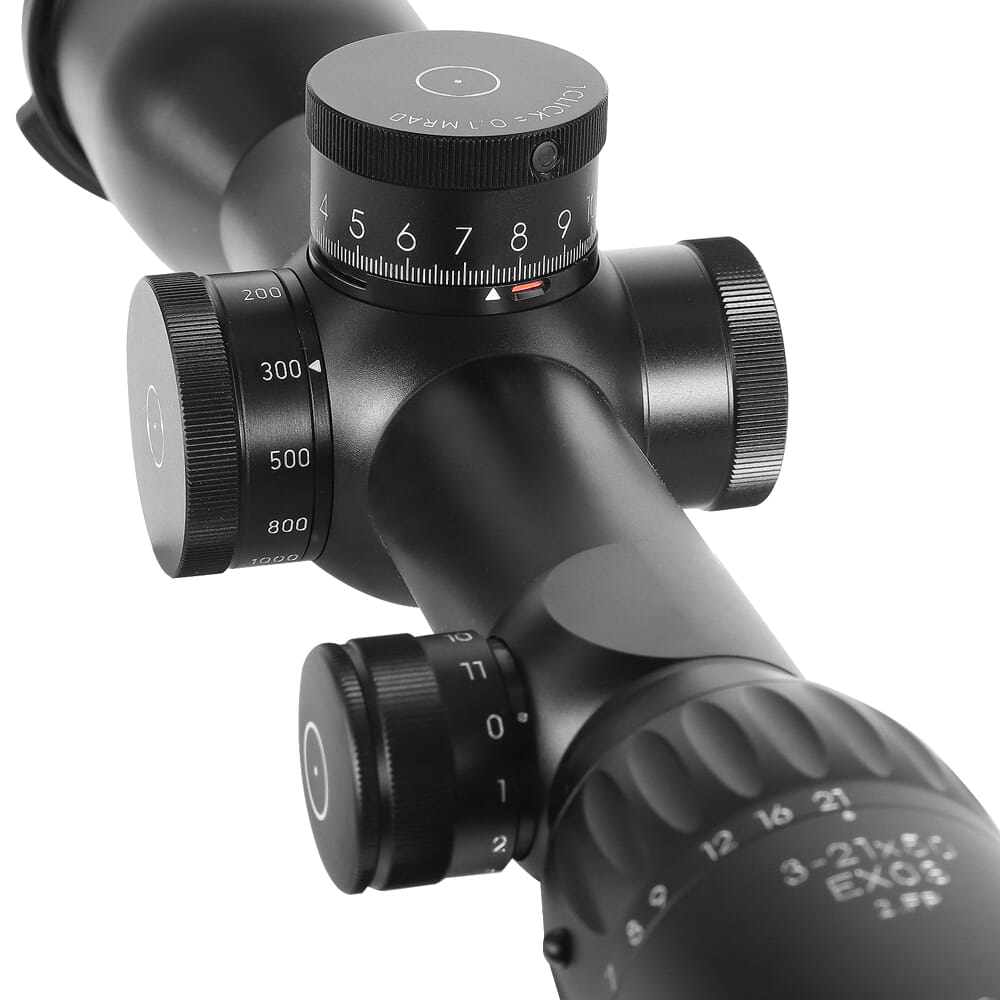 Schmidt Bender 3-21x50mm Exos LP 2.BE D7 1cm cw ST II LT/ST Riflescope 757-911-75D-L2-E9