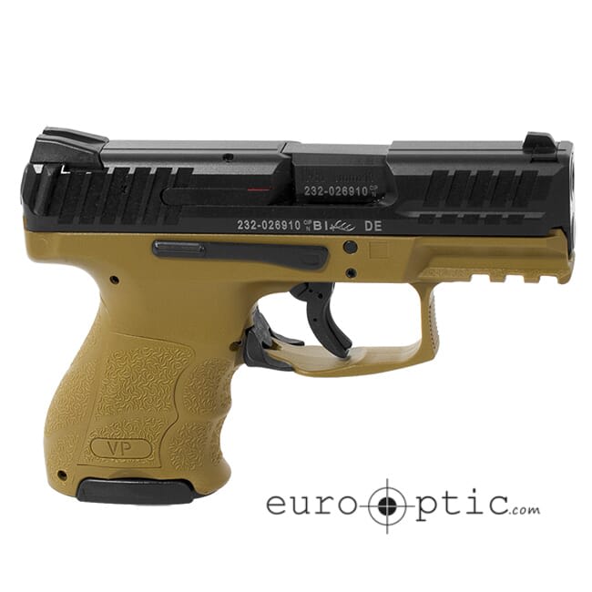 HK VP9SK Subcompact 9mm FDE (2) 10rd Magazines 8100095