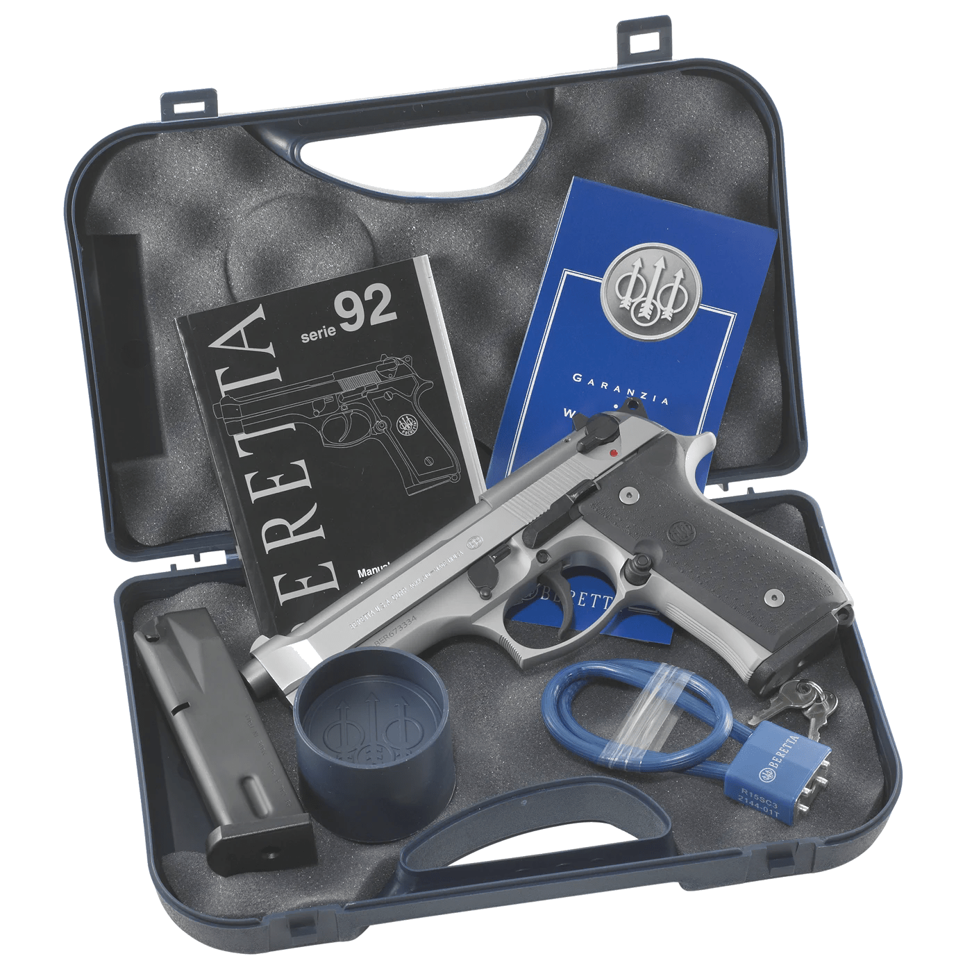 Beretta 92 FS Inox 9mm CA Compliant 10rd Pistol JS92F510CA-img-3