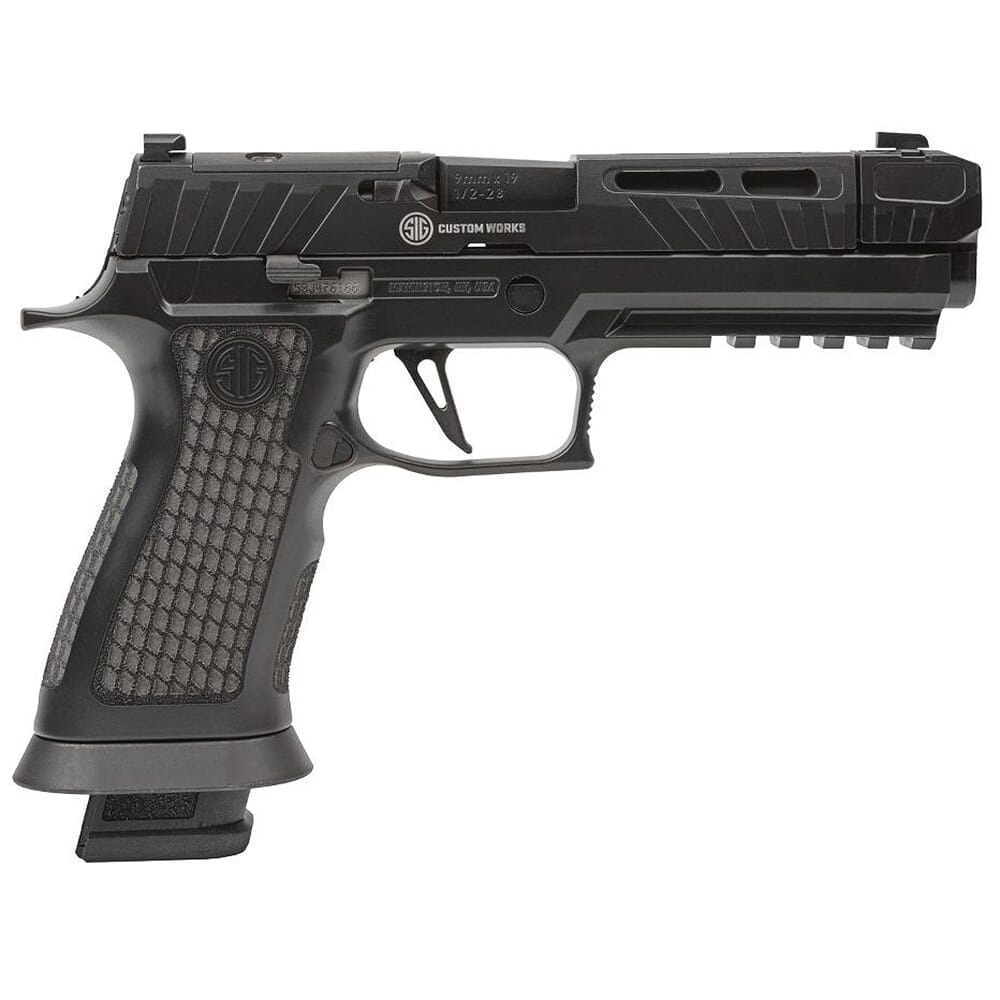 Sig Sauer P320 Spectre Comp 9mm 4.6" Bbl Optics Ready Pistol w/(2) 10rd Mags, XRAY3, LXG Grip & Magwell P320V004-10