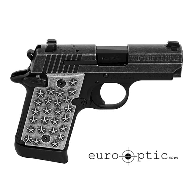 Sig Sauer P938 We The People 9mm 3" Black Micro-Compact Pistol 938-9-WTP