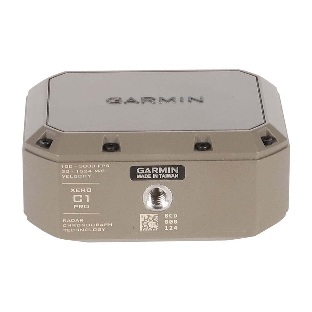 Garmin Xero C1 Pro Chronograph w/Tripod Mount & USB Type-A-to-Type-C Cable 010-02618-10