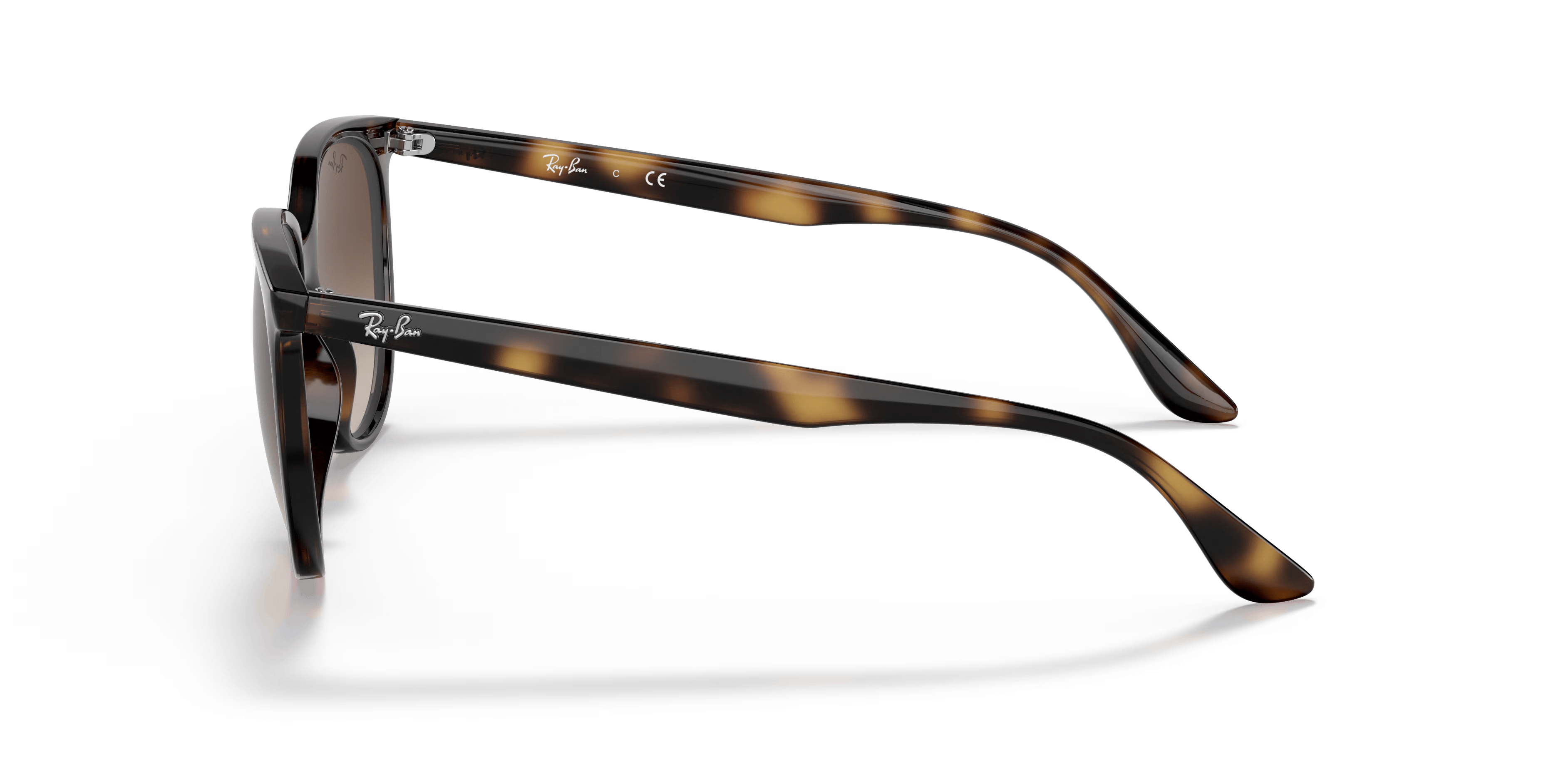 Ray-Ban 0RB4378 Polished Havana Sunglasses w/Gradient Brown Lenses 0RB4378-710/13-54