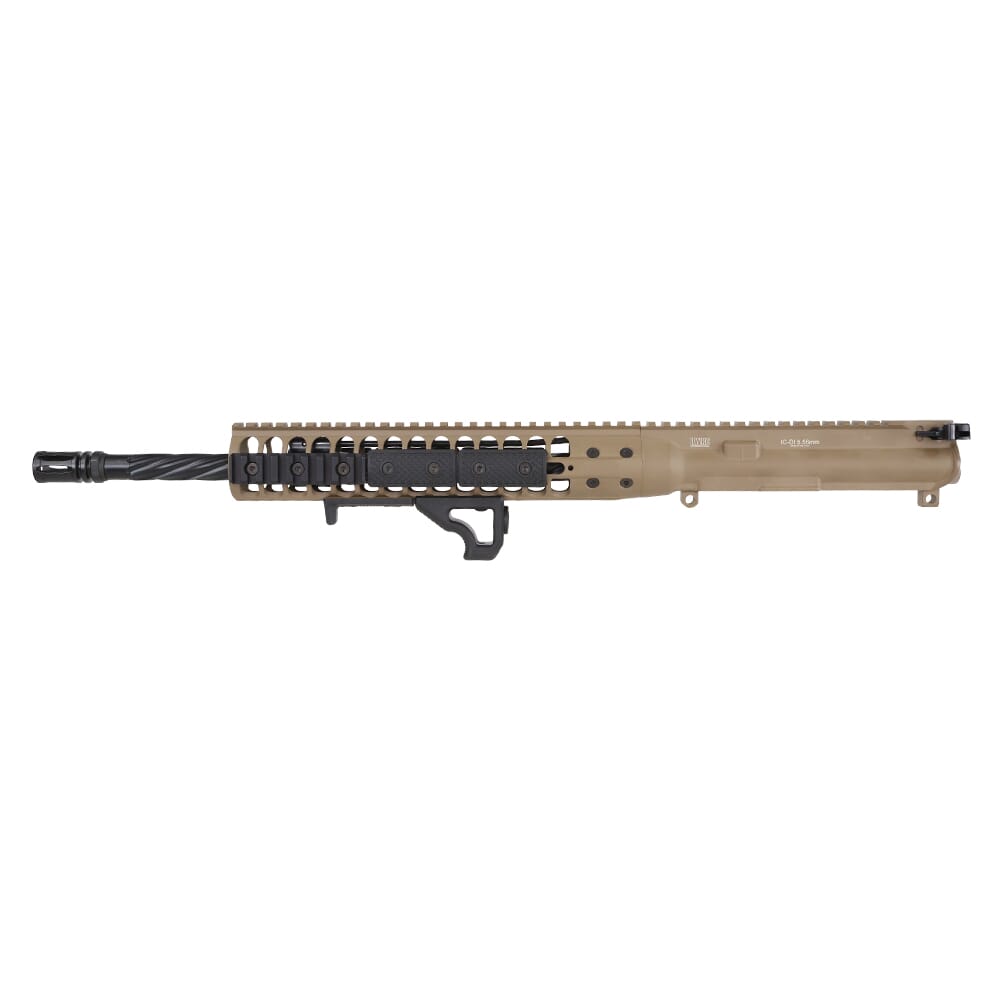 LWRC ICDI Direct Impingement 5.56mm NATO 16.1" 1:7" 1/2x28 Bbl FDE Complete Upper Receiver ICDIU5CK16
