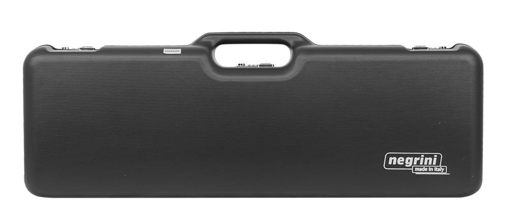 Negrini Two Gun Case Hunting Competition Guns Low to Med Rib Black Red Interior 1670LR/4768