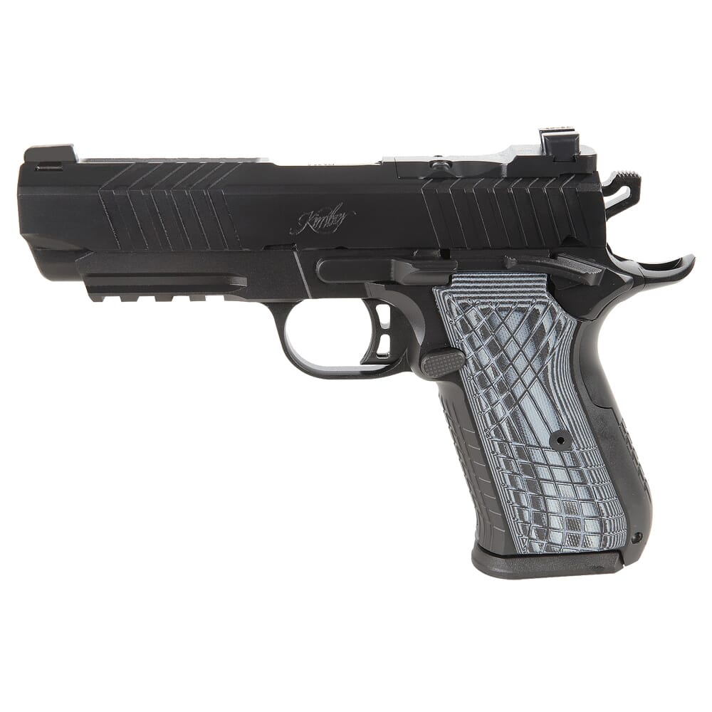 Kimber KDS9c Rail 9mm 4.09" Bbl Optics Ready Black 10rd Pistol w/3-Dot TruGlo Night Sights 3100017