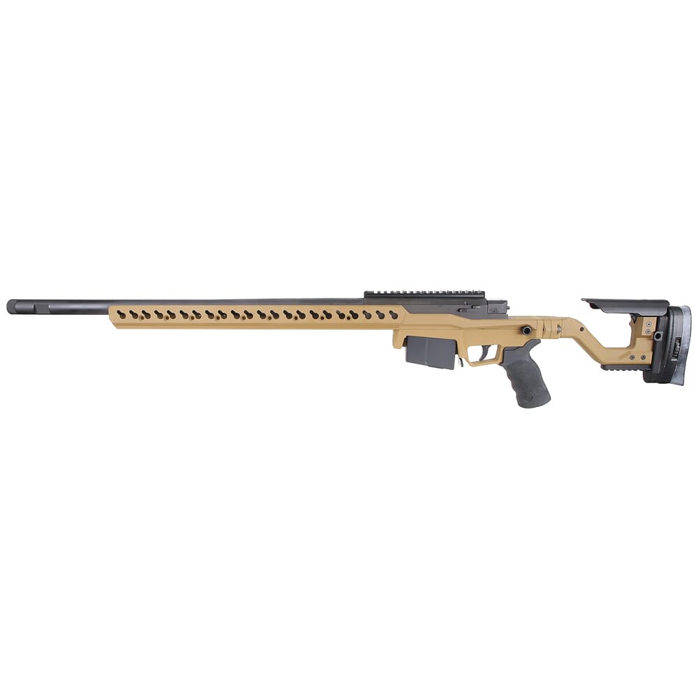 Accuracy International AT-X 6.5 Creedmoor Dark Earth 24" 5/8"-24 Threaded Fixed Stock Rifle 29824DE-FI-65C-24