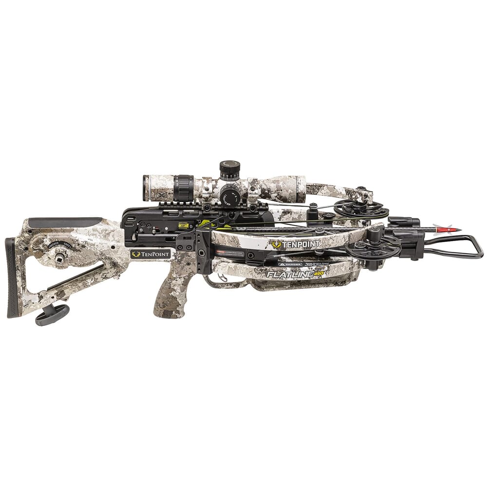 TenPoint Flatline 460 Veil Alpine Crossbow w/ACUslide & EVO-X Elite Camo Scope CB23008-6889