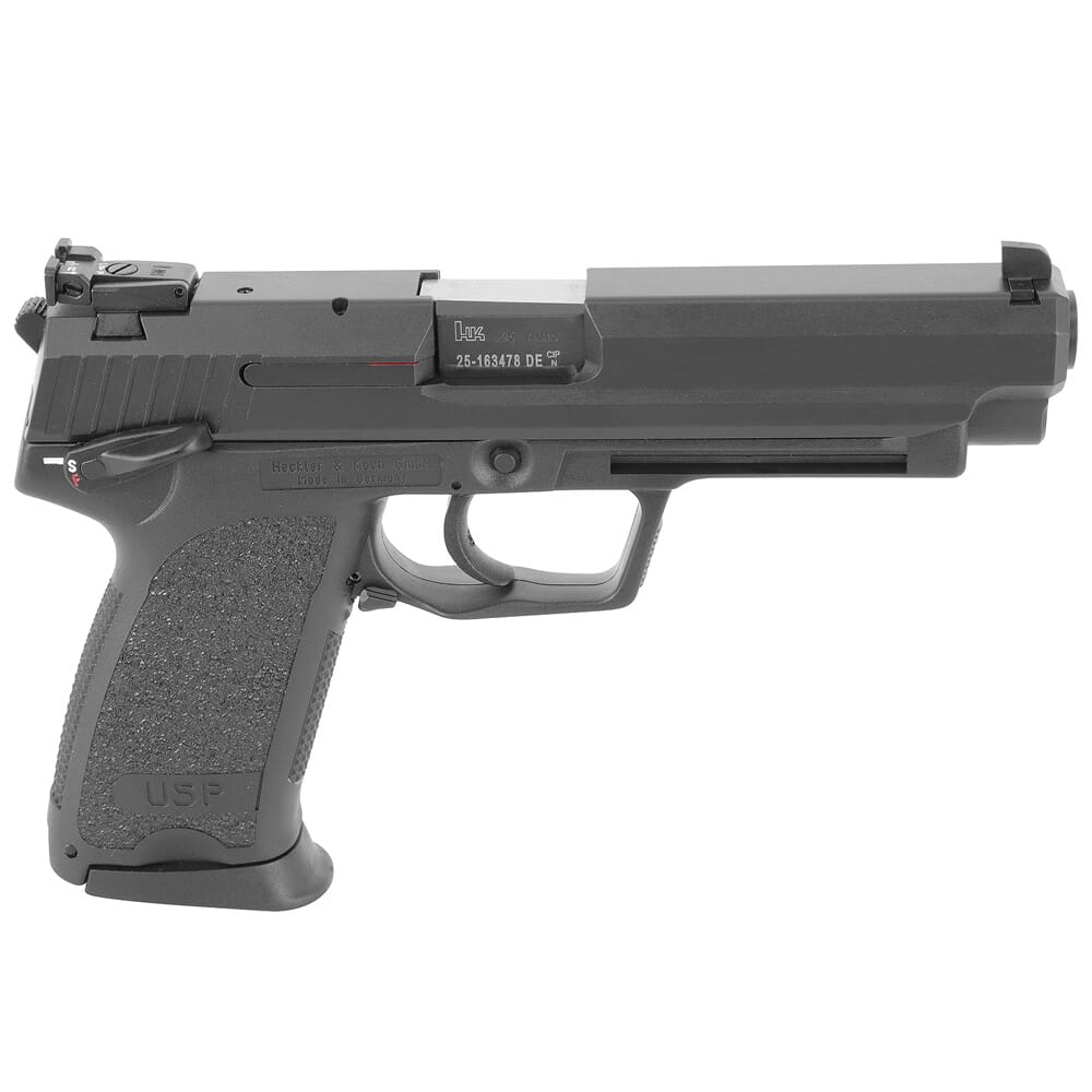 HK USP45 Expert (V1) .45 ACP DA/SA Pistol w/ Left Safety/Decocking Lever and (2) 12rd Mags 81000364