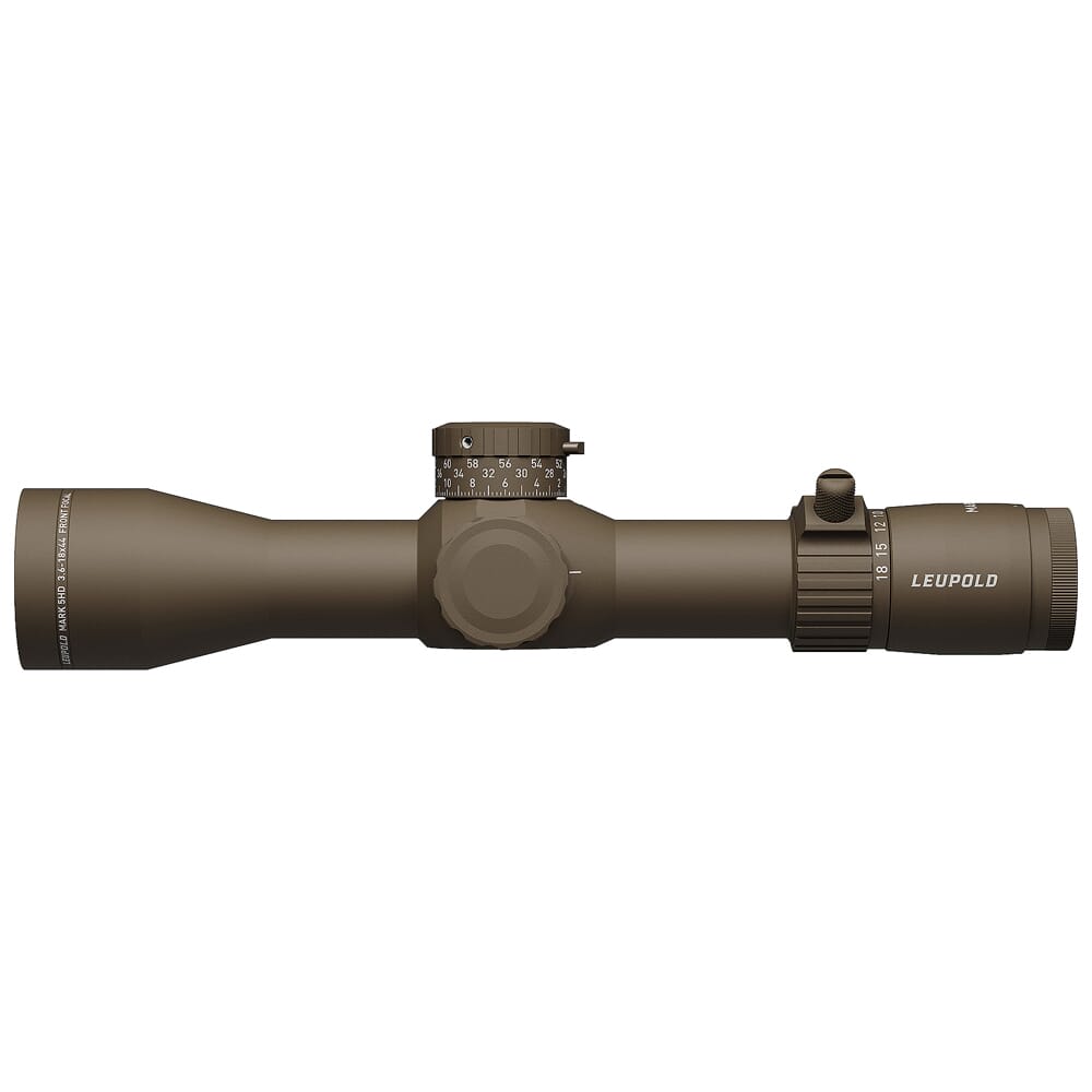Leupold Mark 5HD 3.6-18x44mm (35mm) M1C3 FFP PR-1MOA Dark Earth Riflescope 185066
