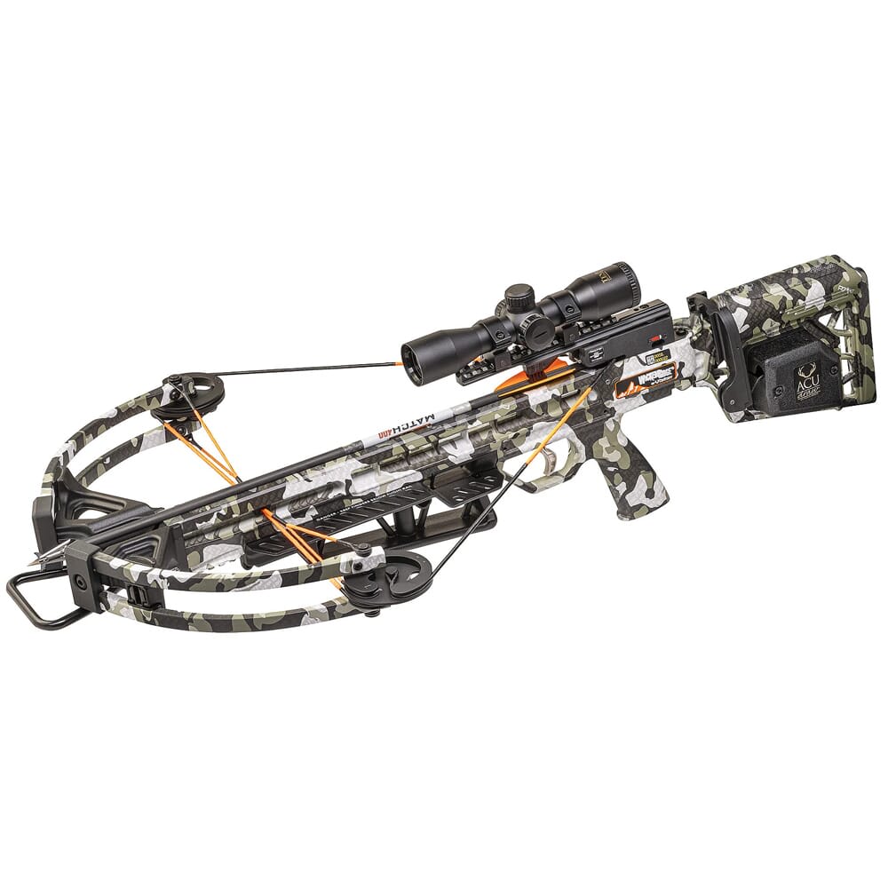 Wicked Ridge Rampage XS Peak Camo Crossbow w/ACUdraw & Pro-View Scope WR23015-4522