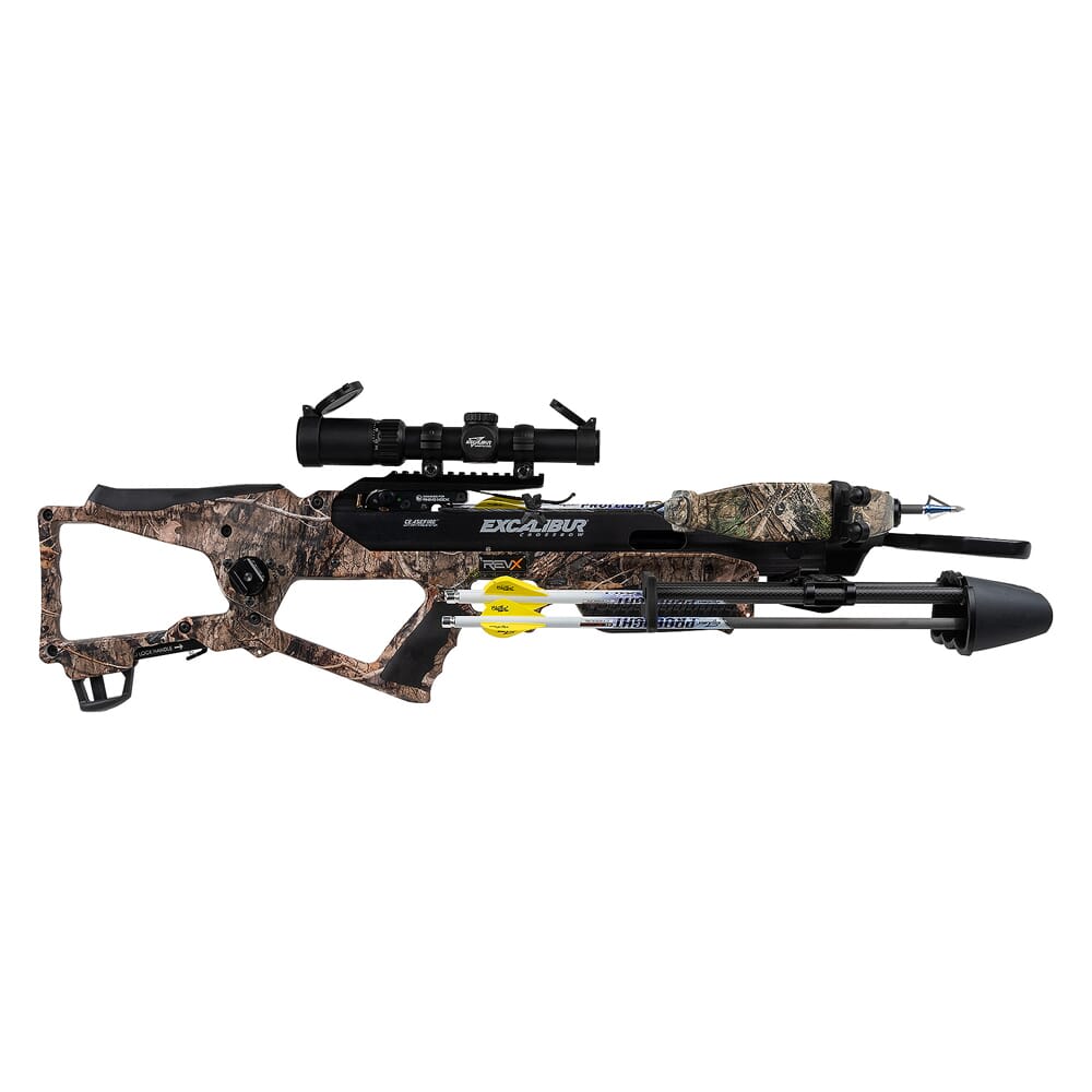 Excalibur RevX Mossy Oak DNA w/Overwatch Scope Crossbow E12322