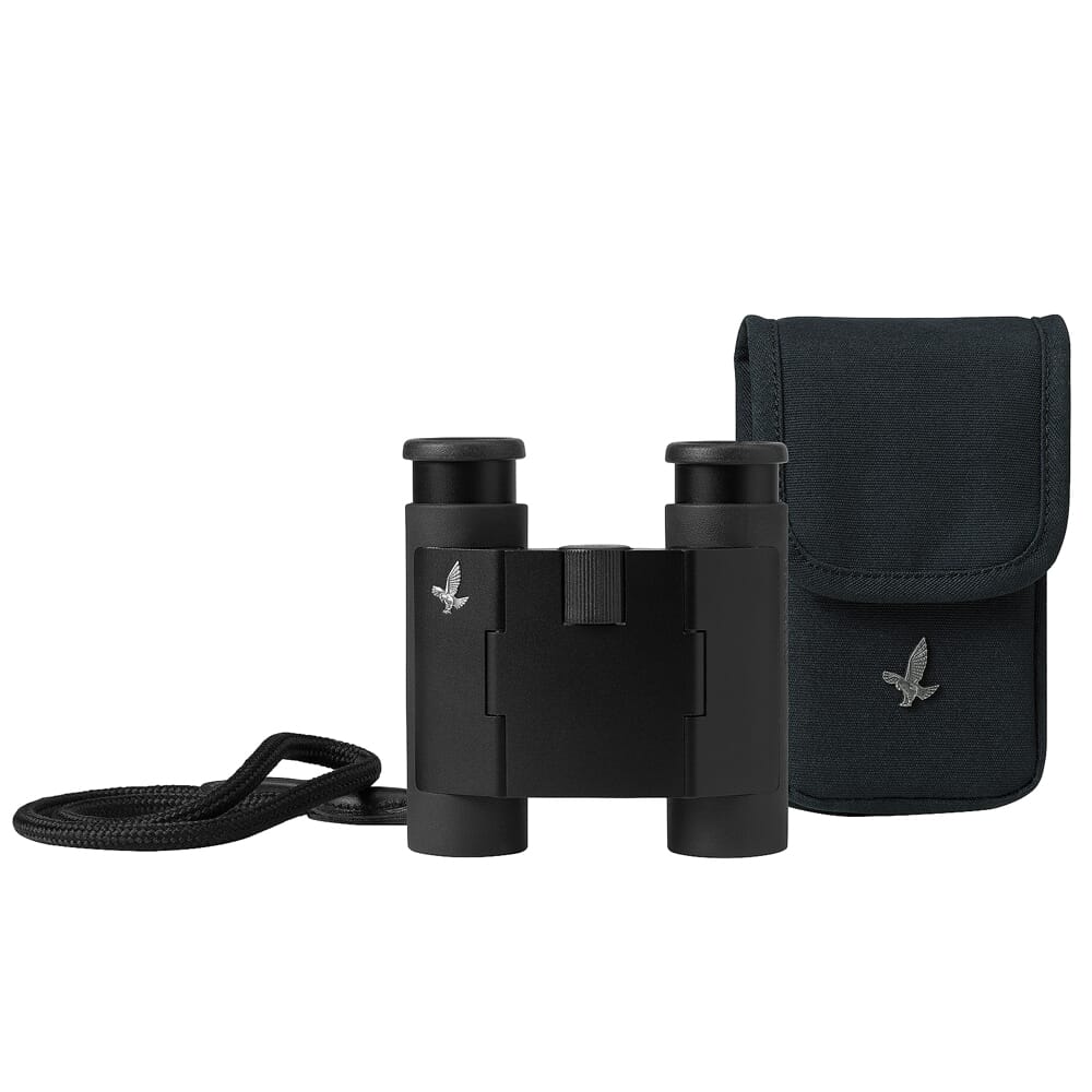 Swarovski CL Curio 7x21 Anthracite Compact Binoculars w/Field Bag, Cord Carrying Strap & Compact Eyepiece Cover 46159
