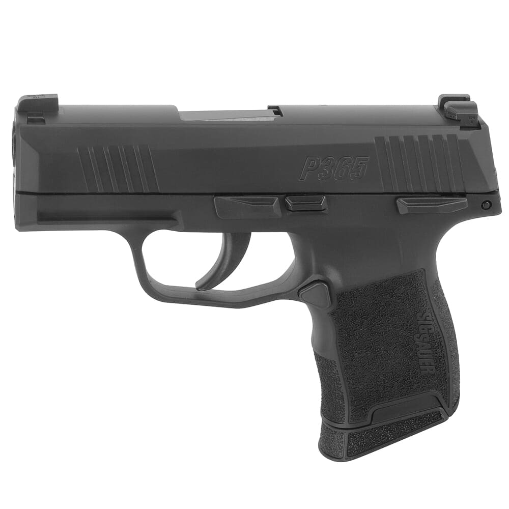 Sig Sauer P365 Nitron 9mm 3.1" MA Compliant Pistol w/X-RAY3, (2) 10rd Steel Mags, and Manual Safety 365-9-BXR3-MS-MA