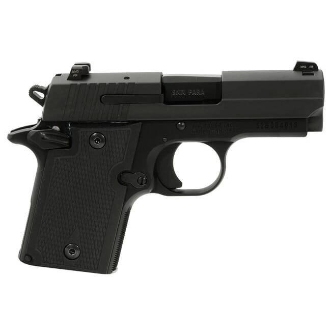 Sig Sauer Black Nitron Finish, SLITE Night Sights, Polymer Grips 938-9-BSS-AMBI 938-9-BSS-AMBI