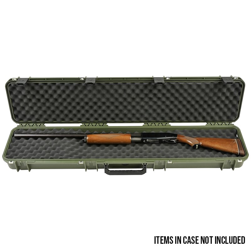 SKB iSeries Single Rifle Convolute Foam OD Green Case 3i-4909-SR-M