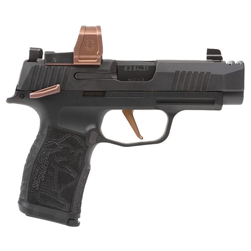 Sig Sauer P365XL Rose Comp 9mm 3.1" Bbl Manual Safety Pistol w/(2) 12rd Mags, XRAY3 & ROMEOZERO Elite 365XL-9-ROSE-MS-RXZE
