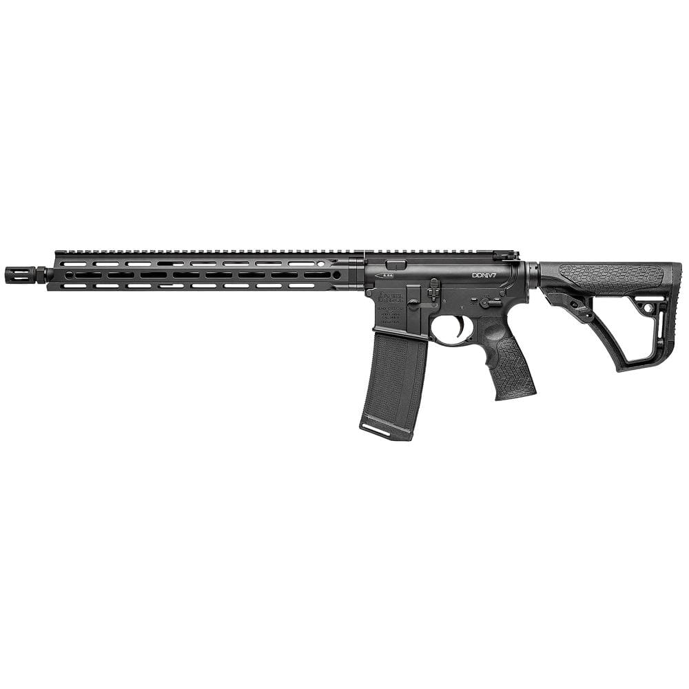 Daniel Defense DDM4V7 5.56mm NATO 16" 1:7 Black Rifle 02-128-02081-047