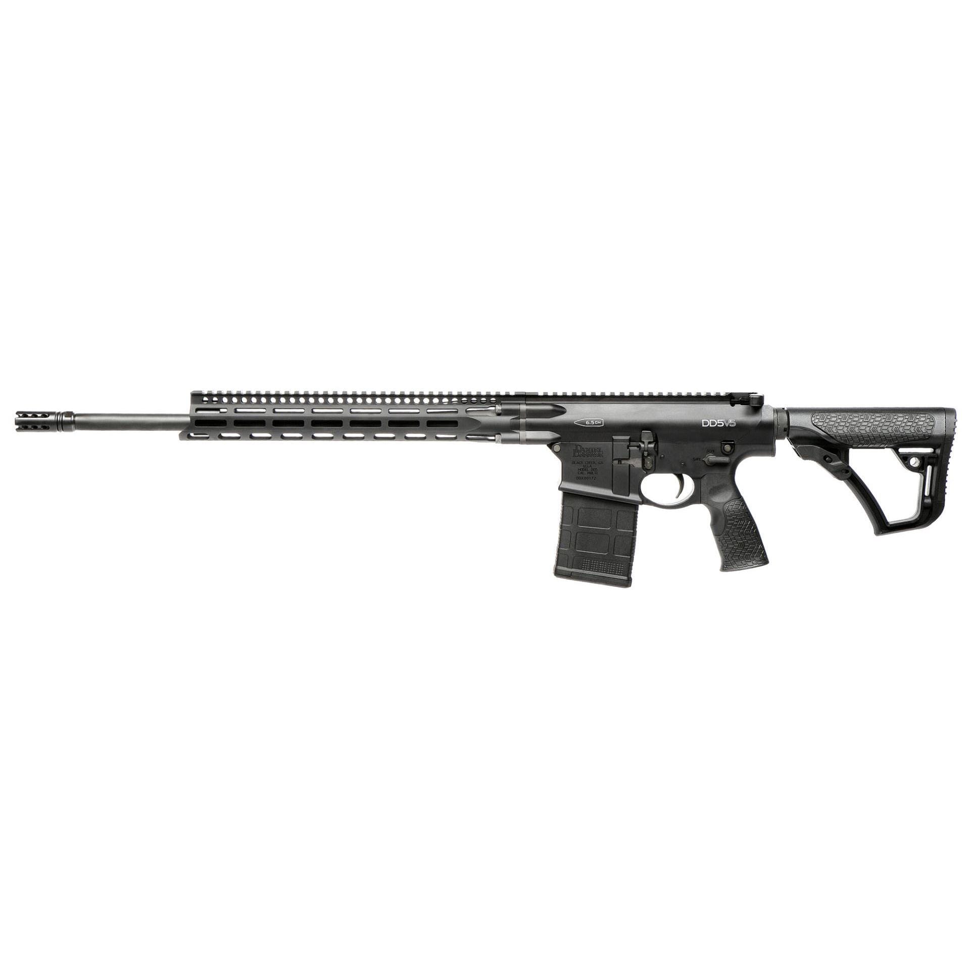 Daniel Defense DD5 V5 6.5 Creedmoor 20" 1:8 Black Rifle 02-165-30063-047