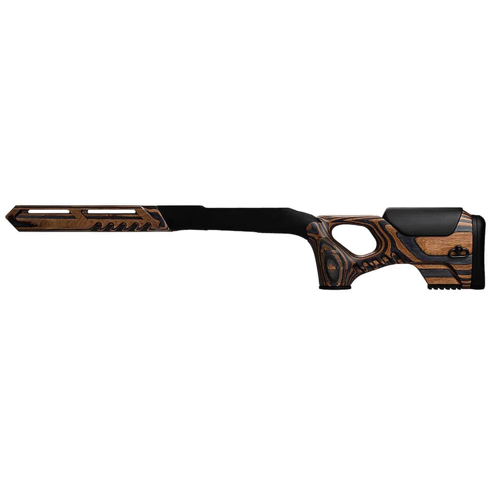 WOOX Cobra Stock for Rem 700 DBM LA (3.725" OAL) Laminated Black/Brown SH.GNS032.06