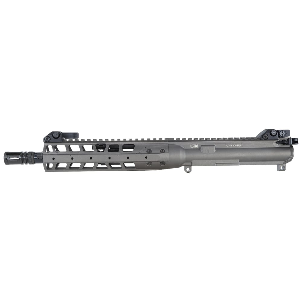 LWRC IC-A5 .300 Blackout 10.5" 1:7" 1/2x28 Tungsten Grey Complete Upper Receiver ICA5U3TG10