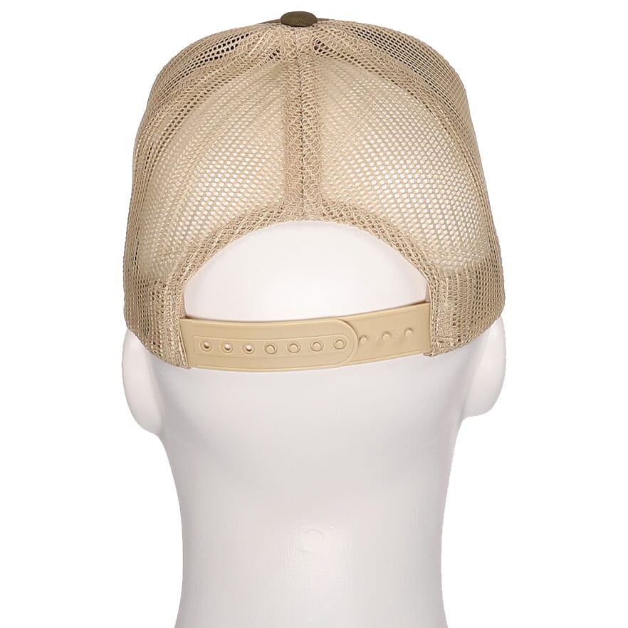 EuroOptic Olive Green/Tan Logo Hat w/ Mesh 190207-3