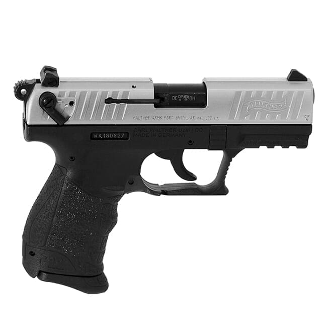 Walther P22QD .22 L.R. Nickel 10 round