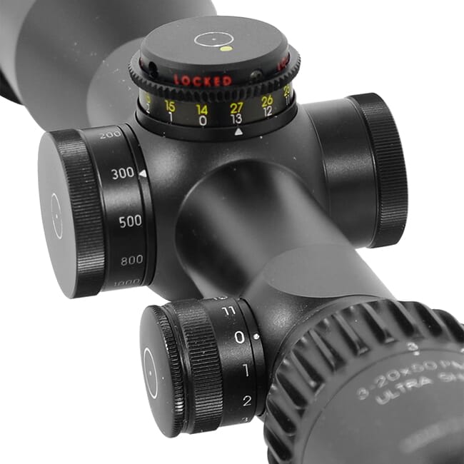 Schmidt Bender 3-20x50 PM II Ultra Short LP 2.BE P4FL 1cm ccw DT27 MTC LT Riflescope 667-911-975-G8-E8