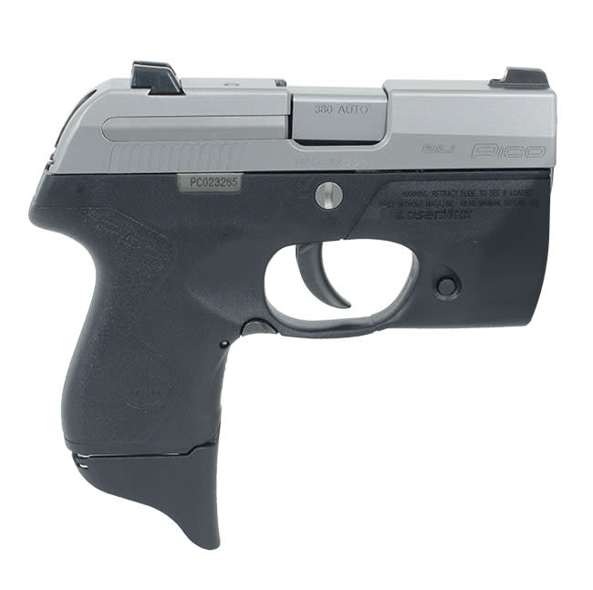 Beretta Pico .380 ACP Inox with LaserMax Light Grip Frame 6 Rounds JMP8D25LML