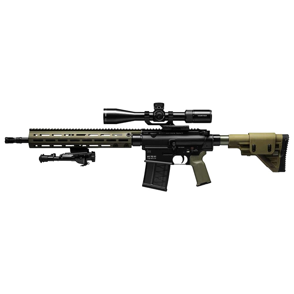 HK MR762 7.62mm LRP III Rifle w/Viper PSTII, Bipod, M-LOK, Sling, Mount and (2) 10rd Mags 81000499