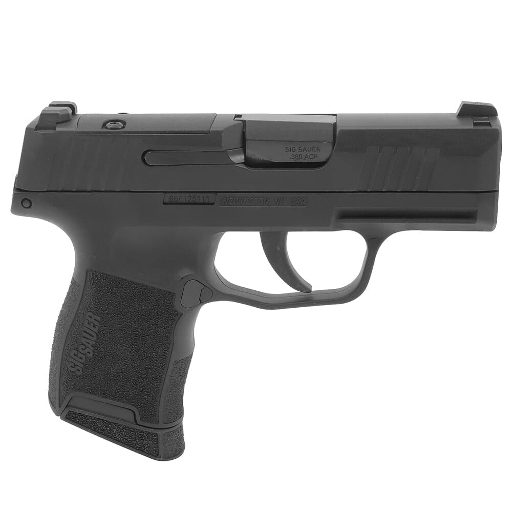 Sig Sauer P365 Nitron .380 ACP Micro-Compact Semi-Auto 3.1" (2) 10 Round Magazine Optics Ready Handgun 365-380-BSS