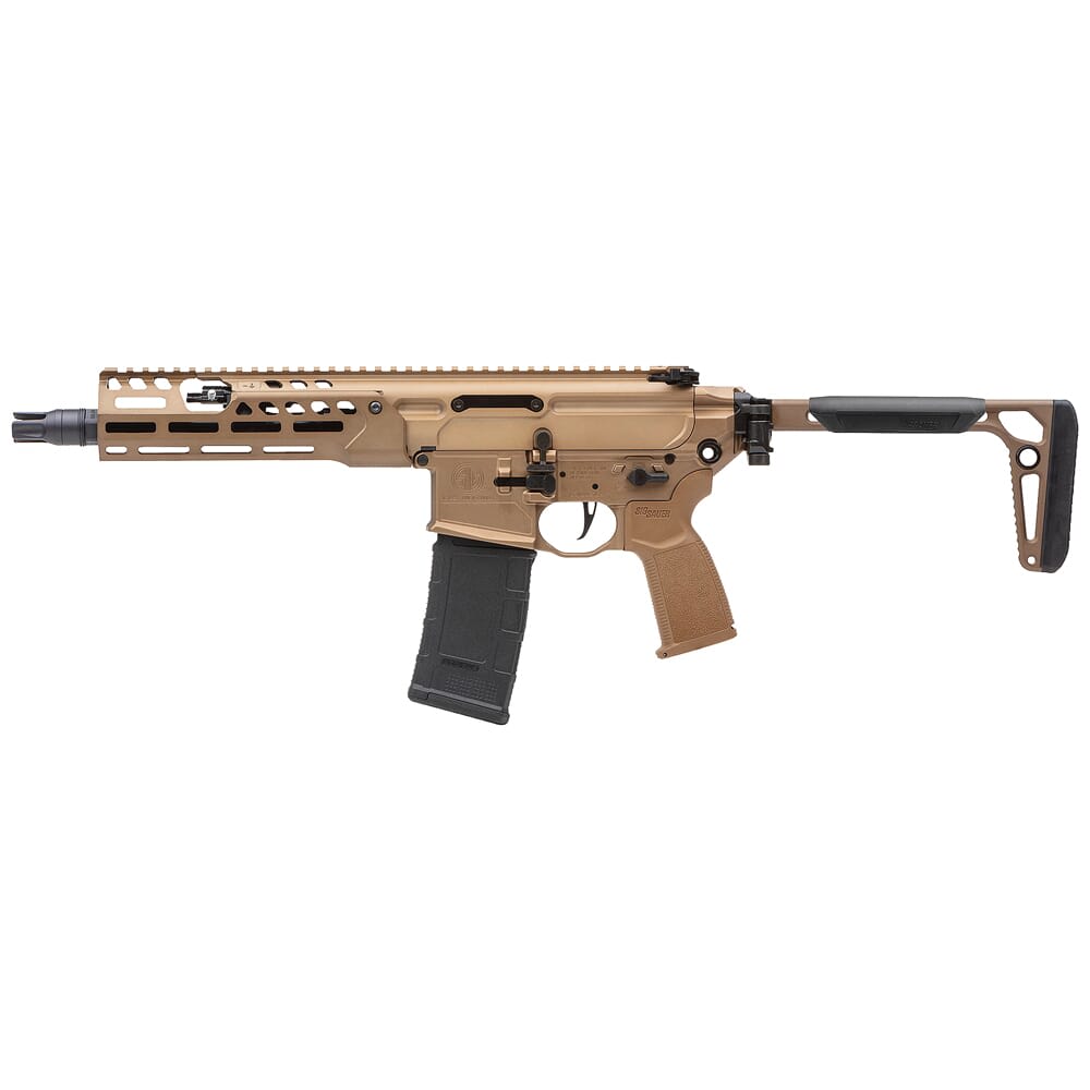 Sig Sauer MCX SPEAR-LT .300 Blackout 9" 1:5" Bbl Coyote Brown Short Barrel Rifle w/(1) 30rd Magazine (NFA) RMCX-300B-9B-LT-SBR