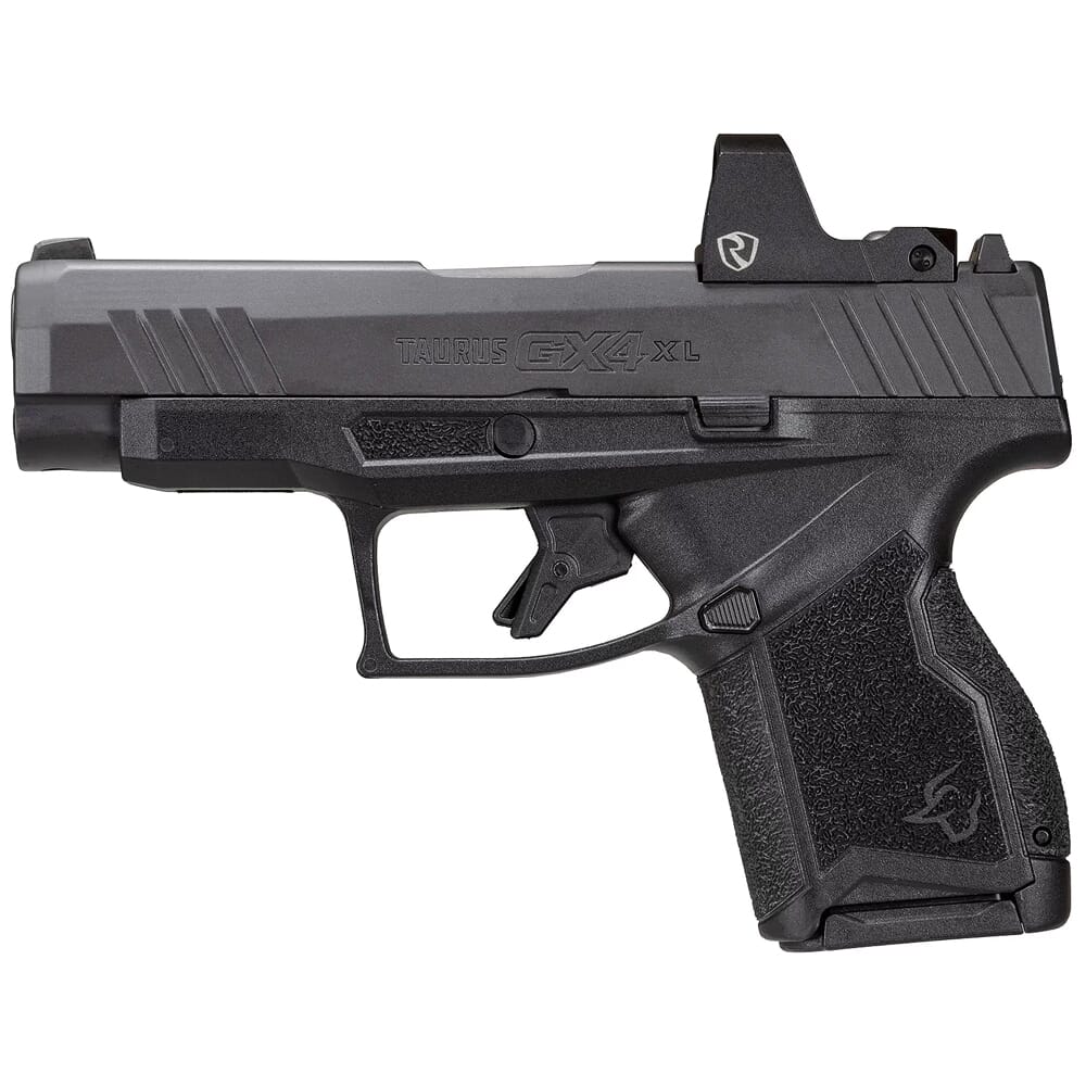 Taurus GX4 XL 9mm 3.7'' Bbl BK/BK RITON SIGHT Pistol w/(2) 10rd Mag