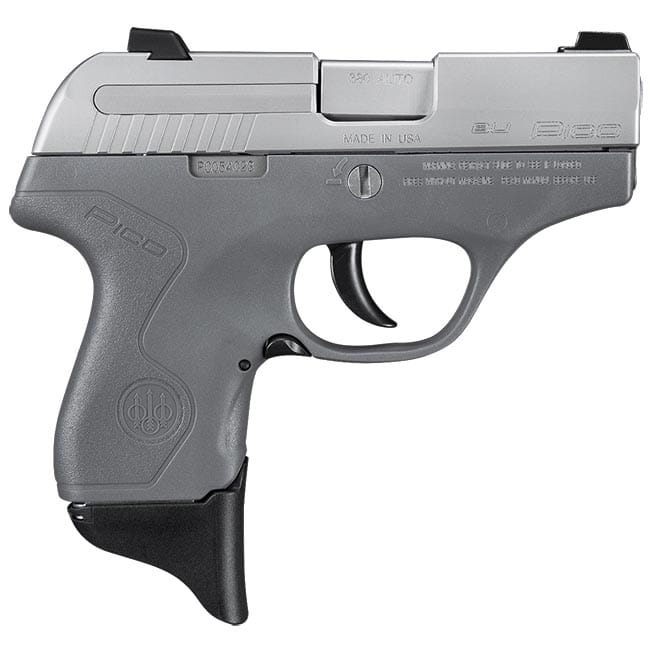 Beretta Pico Inox Gray .380 ACP DA 6rd Pistol JMP8D95