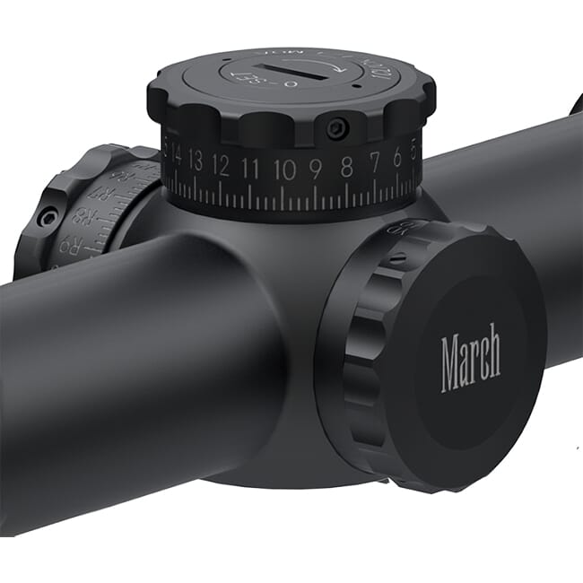 March Compact Tactical 1-4.5x24 MTR-D3 Reticle 1/4MOA Riflescope D4.5V24TM