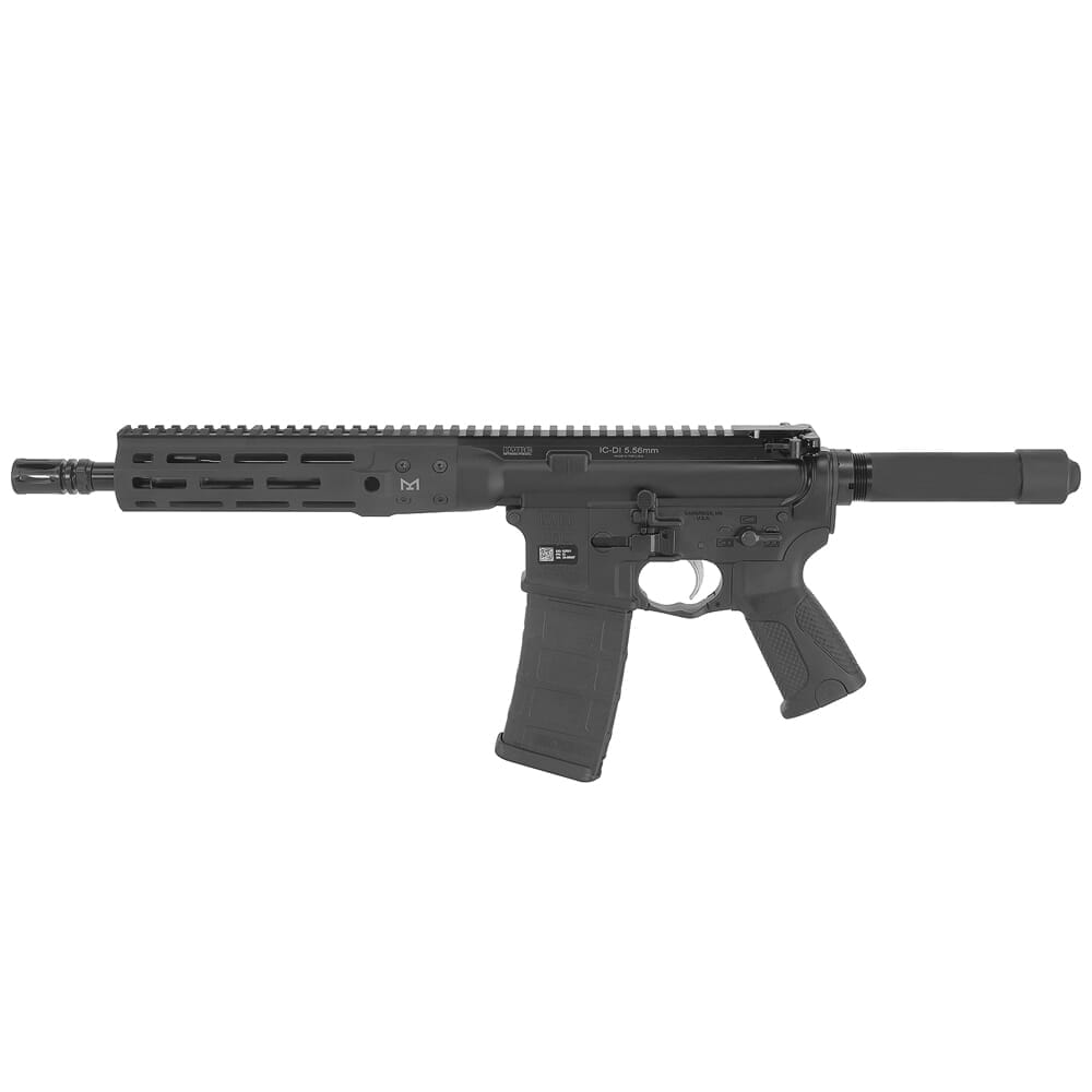 LWRC ICDI M-LOK Direct Impingement 5.56 10.5" Blk Pistol ICDIP5B10ML